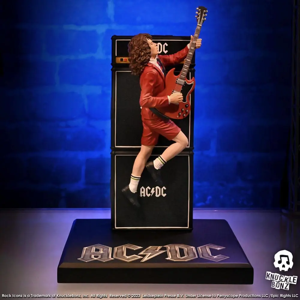 Statuie AC/DC Rock Iconz Angus Young III 25 cm poza produsului