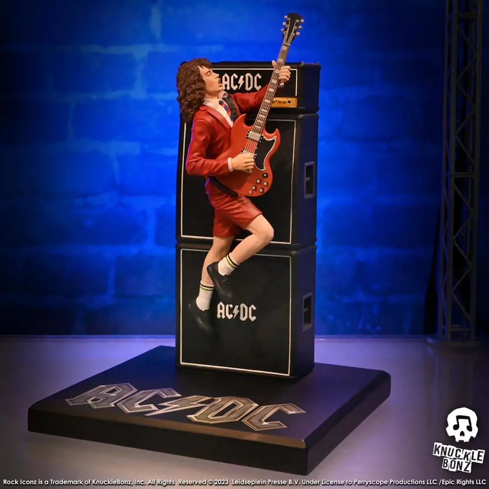 Statuie AC/DC Rock Iconz Angus Young III 25 cm poza produsului