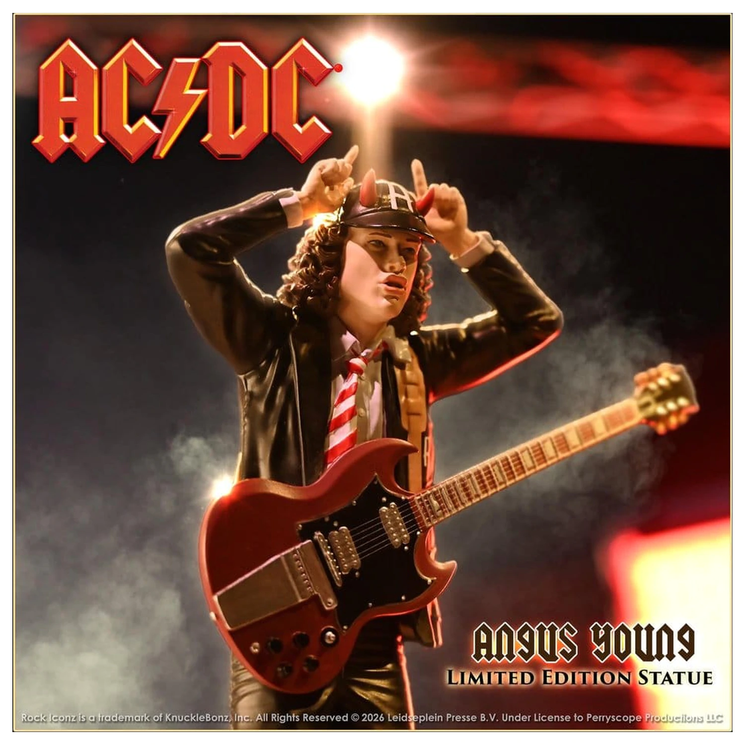 AC/DC Rock Iconz Figurina Angus Young IV 23 cm poza produsului
