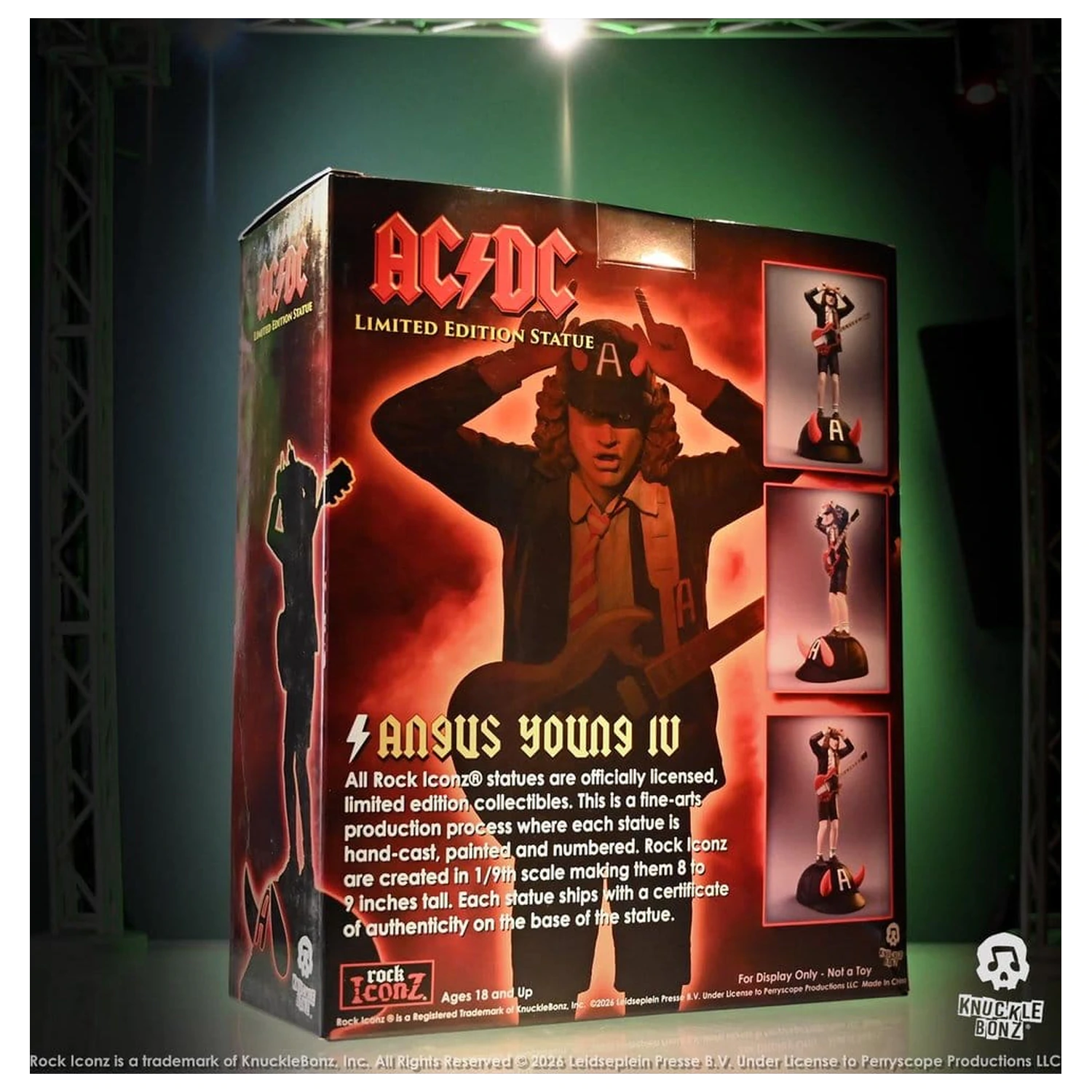 AC/DC Rock Iconz Figurina Angus Young IV 23 cm poza produsului