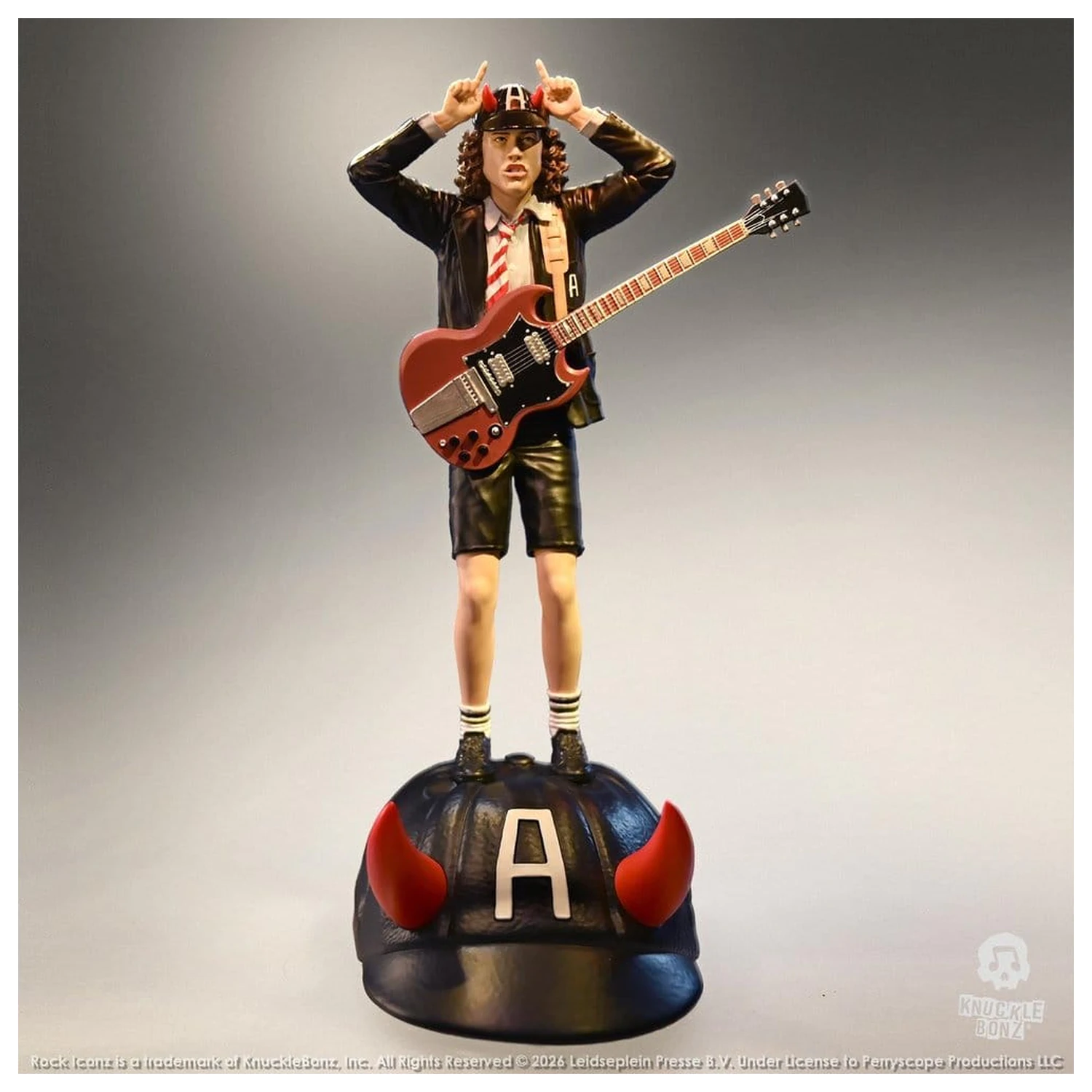 AC/DC Rock Iconz Figurina Angus Young IV 23 cm poza produsului