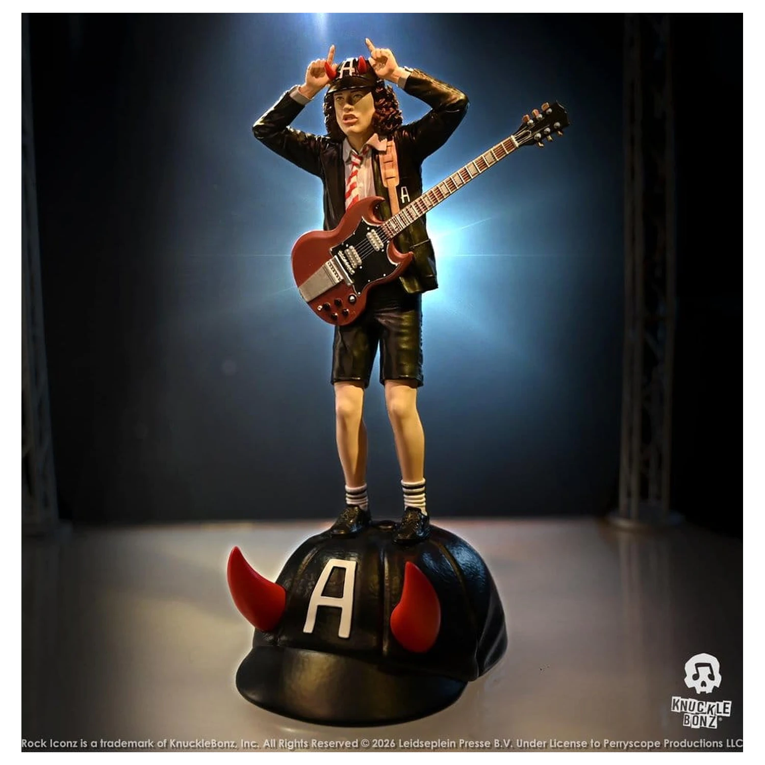 AC/DC Rock Iconz Figurina Angus Young IV 23 cm poza produsului