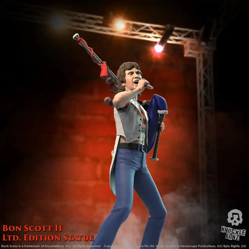 Statuie AC/DC Rock Iconz Bon Scott II 24 cm poza produsului