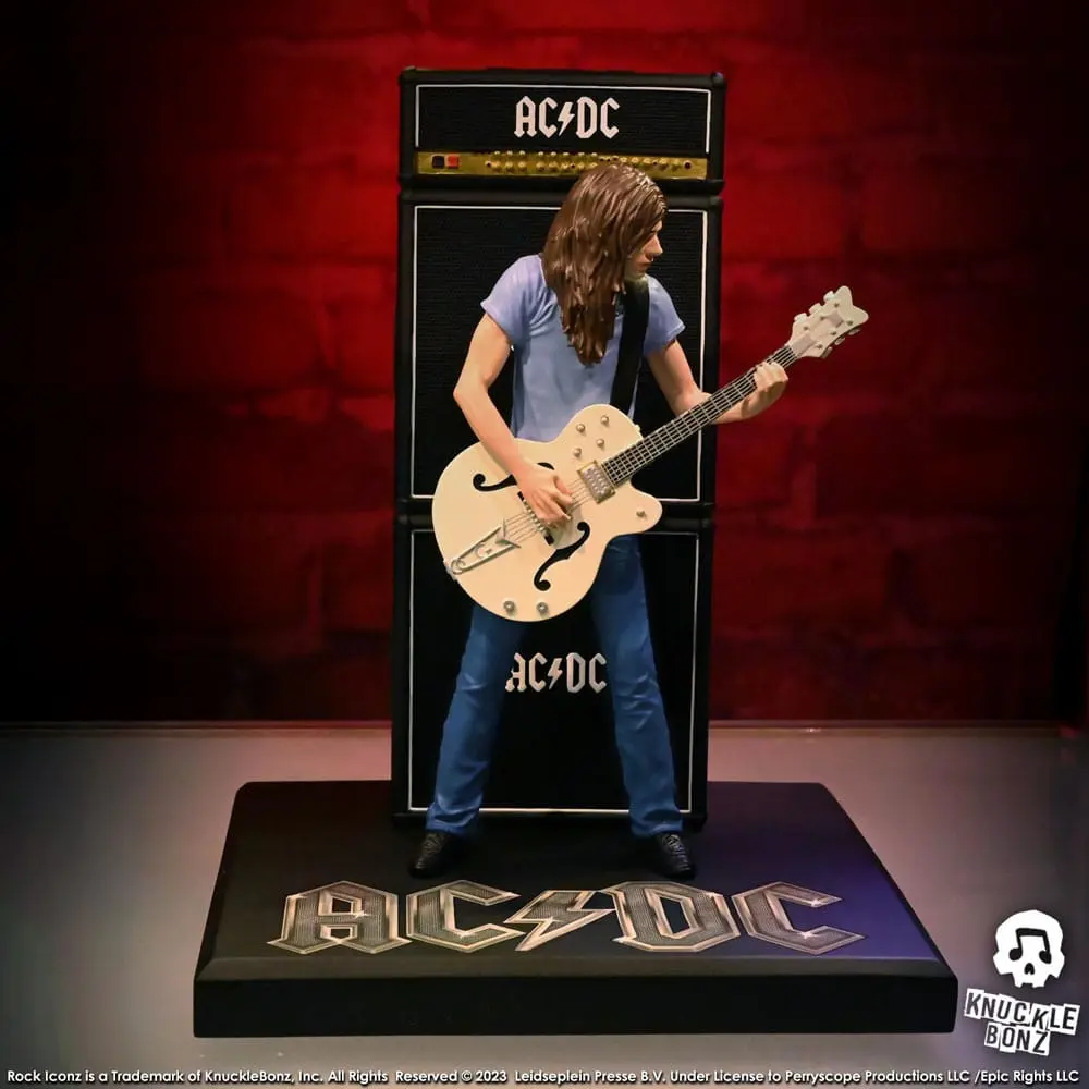 Statuie AC/DC Rock Iconz Malcolm Young II 23 cm poza produsului