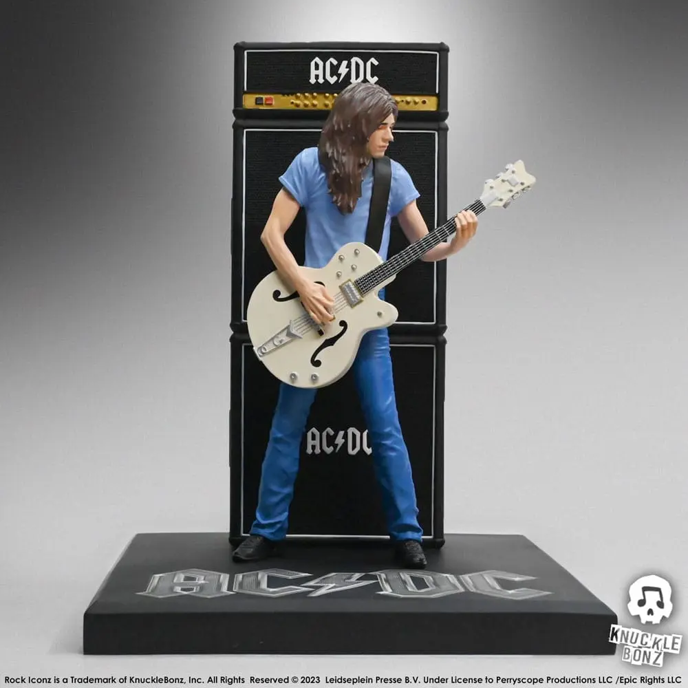 Statuie AC/DC Rock Iconz Malcolm Young II 23 cm poza produsului