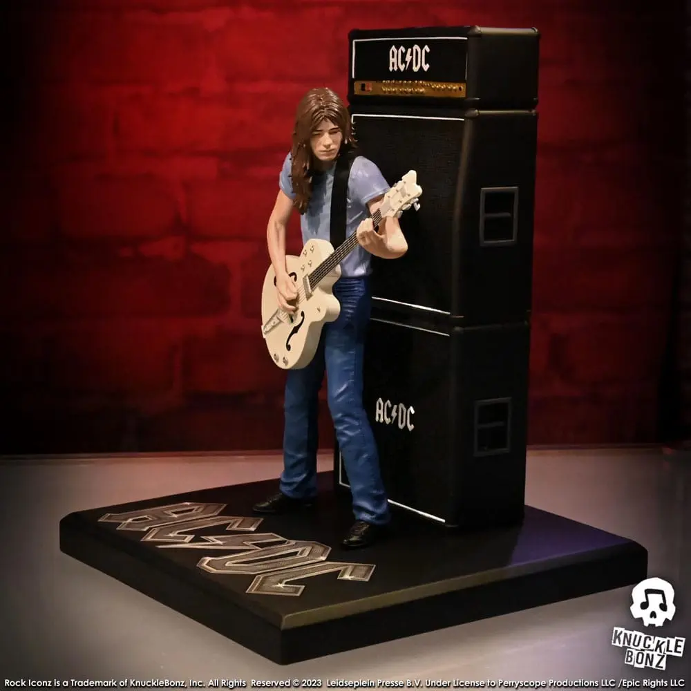 Statuie AC/DC Rock Iconz Malcolm Young II 23 cm poza produsului