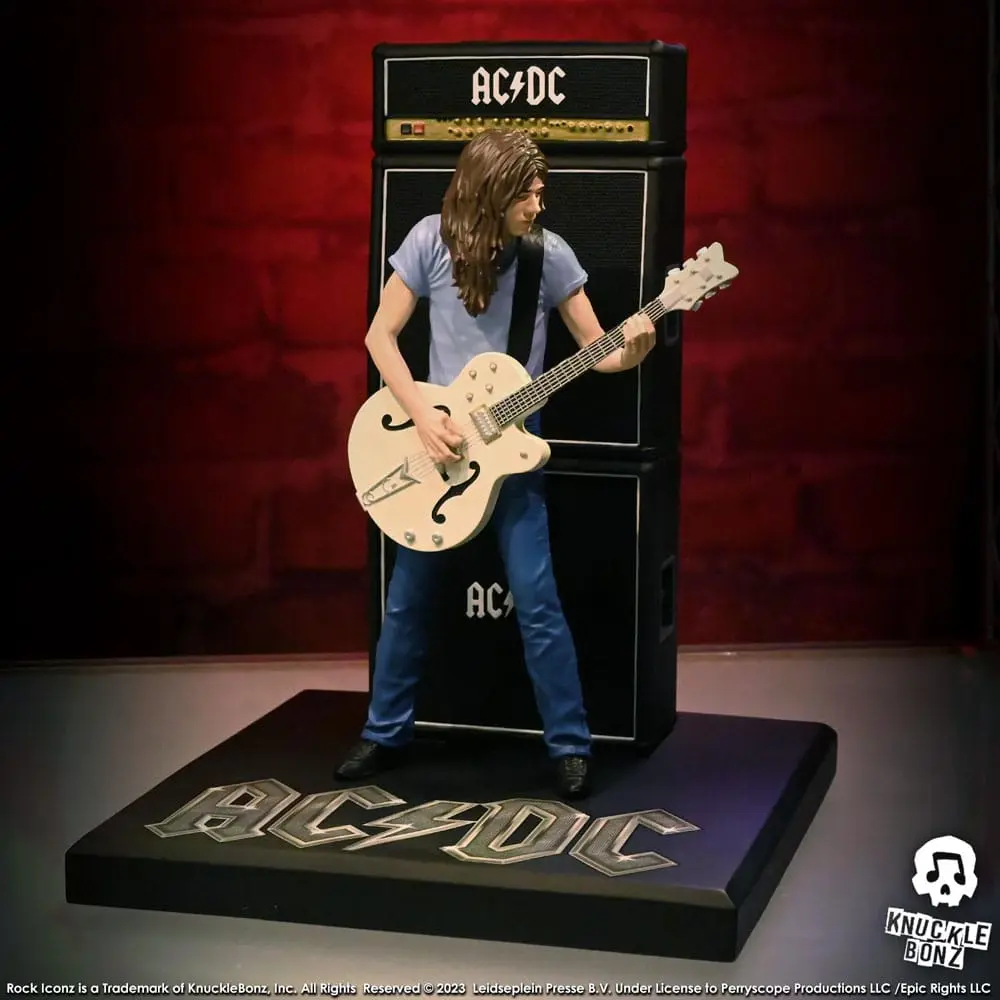 Statuie AC/DC Rock Iconz Malcolm Young II 23 cm poza produsului