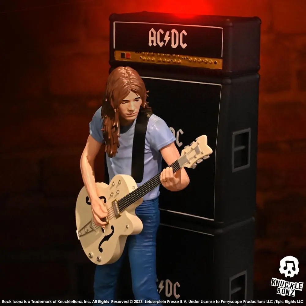 Statuie AC/DC Rock Iconz Malcolm Young II 23 cm poza produsului