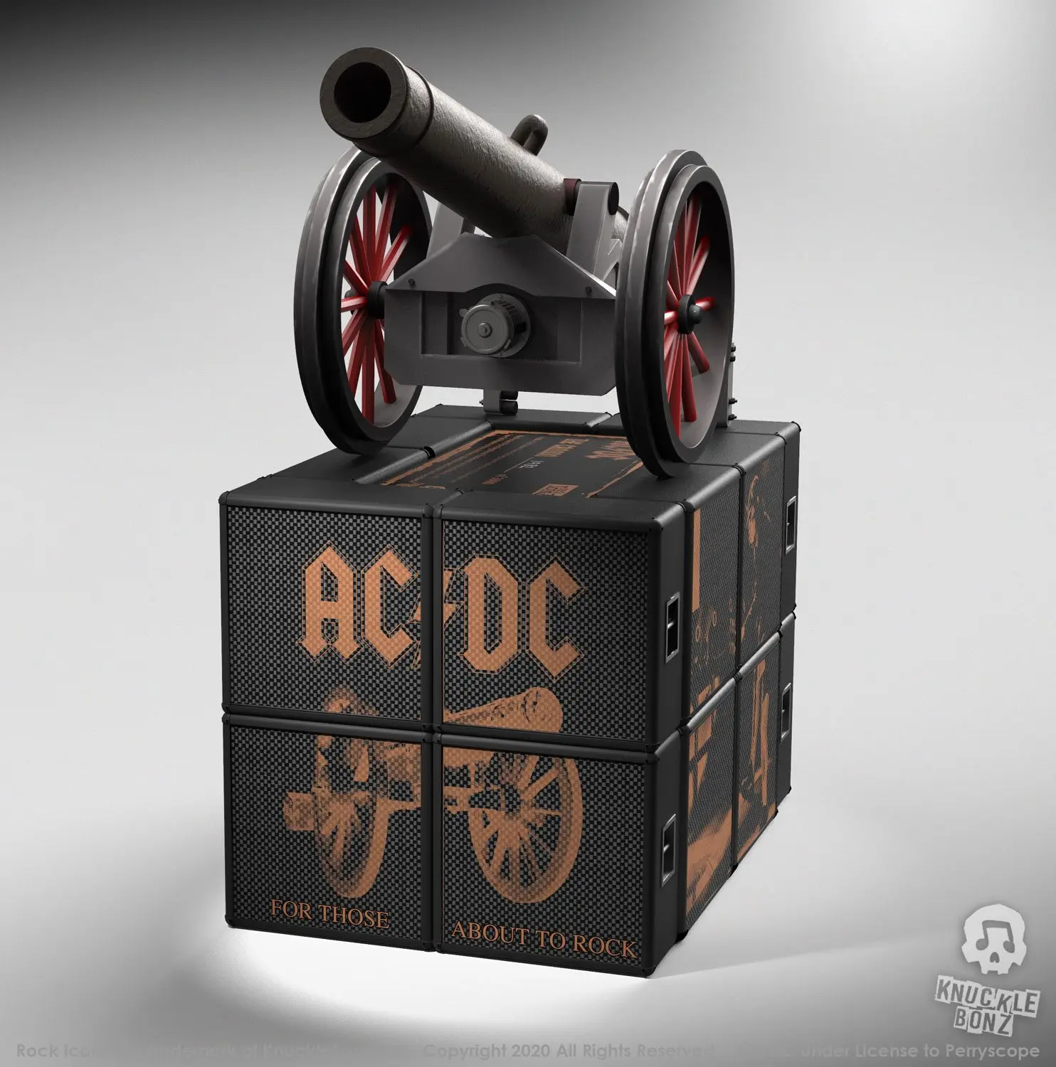 AC/DC Rock Ikonz On Tour Statues Tun 