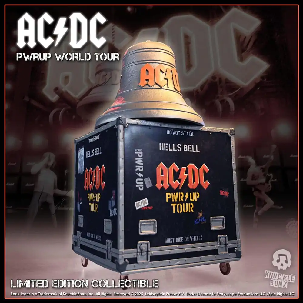 AC/DC Rock Ikonz On Tour Statuie PWR UP Tour Hells Bell poza produsului