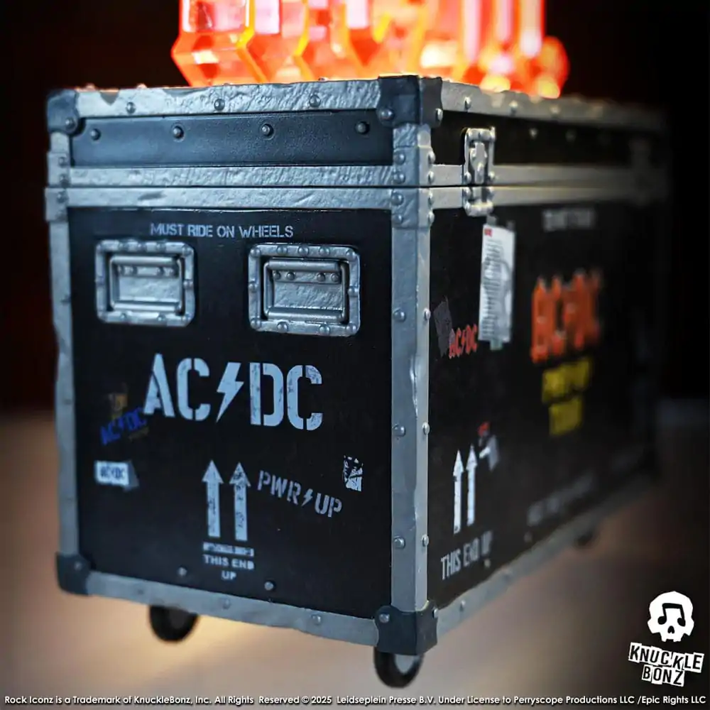 AC/DC Rock Ikonz On Tour Statuie PWR UP Tour Road Case poza produsului