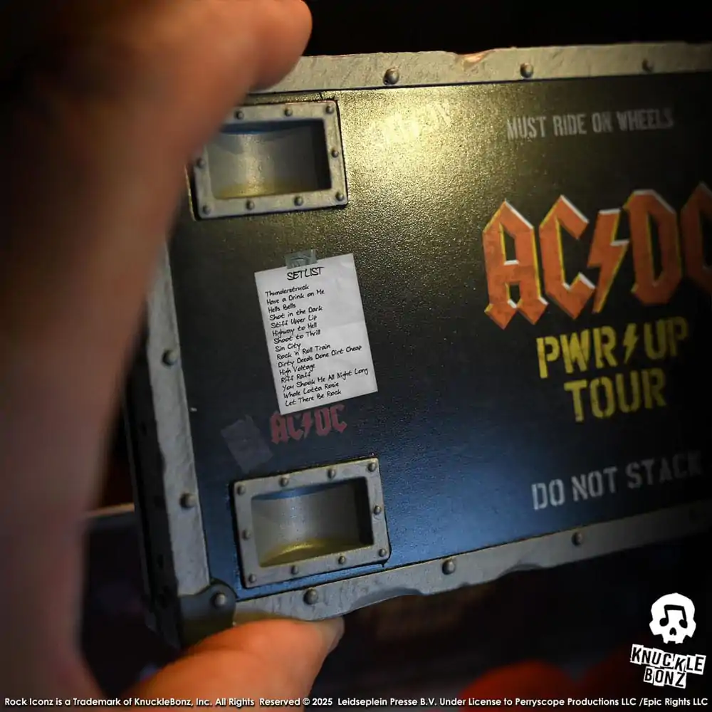 AC/DC Rock Ikonz On Tour Statuie PWR UP Tour Road Case poza produsului