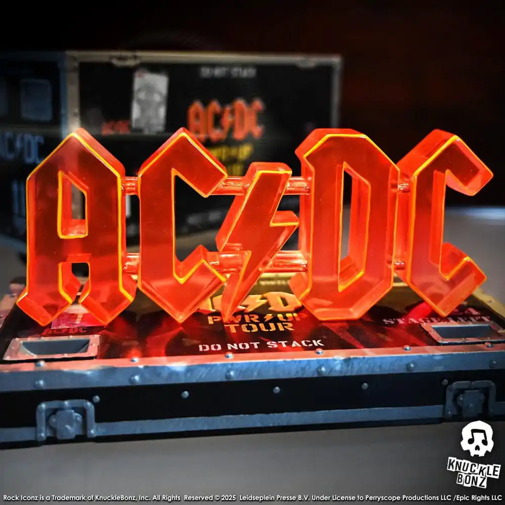 AC/DC Rock Ikonz On Tour Statuie PWR UP Tour Road Case poza produsului