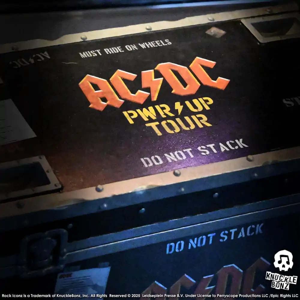 AC/DC Rock Ikonz On Tour Statuie PWR UP Tour Road Case poza produsului