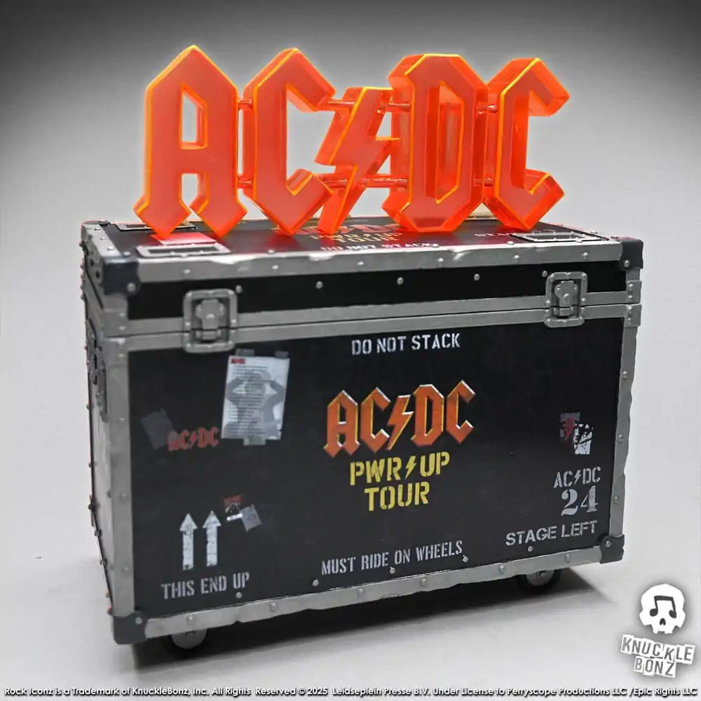 AC/DC Rock Ikonz On Tour Statuie PWR UP Tour Road Case poza produsului