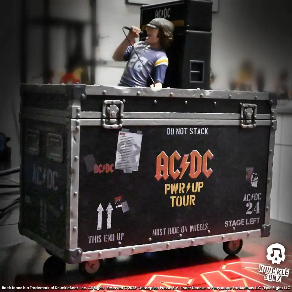 AC/DC Rock Ikonz On Tour Statuie PWR UP Tour Road Case poza produsului