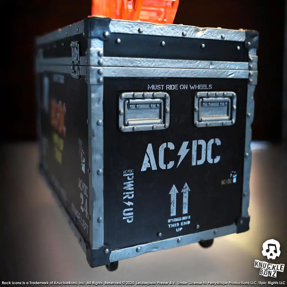AC/DC Rock Ikonz On Tour Statuie PWR UP Tour Road Case poza produsului