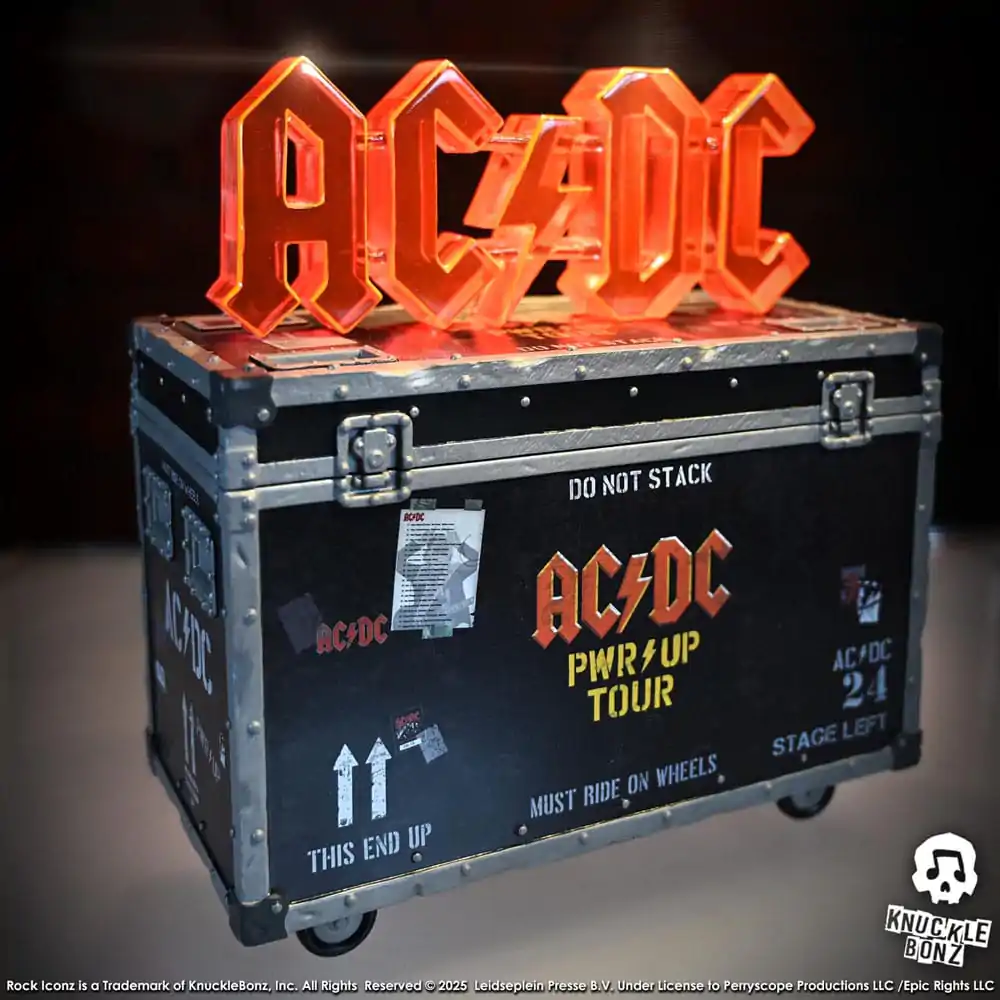 AC/DC Rock Ikonz On Tour Statuie PWR UP Tour Road Case poza produsului