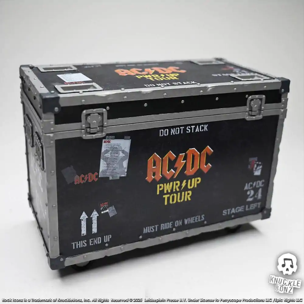AC/DC Rock Ikonz On Tour Statuie PWR UP Tour Road Case poza produsului