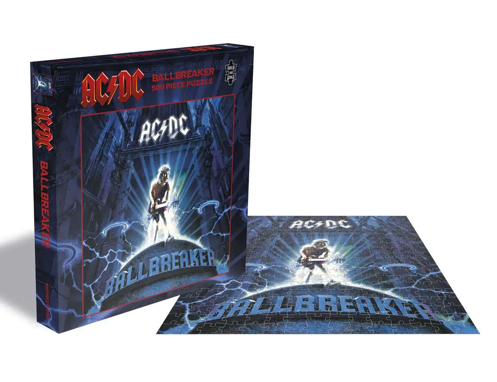 AC/DC Rock Saws Puzzle tip Jigsaw Ballbreaker (500 de piese) poza produsului