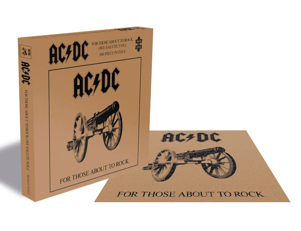 AC/DC Rock Saws Puzzle tip Jigsaw Pentru Cei Care Urmează Să Rock (500 piese) poza produsului