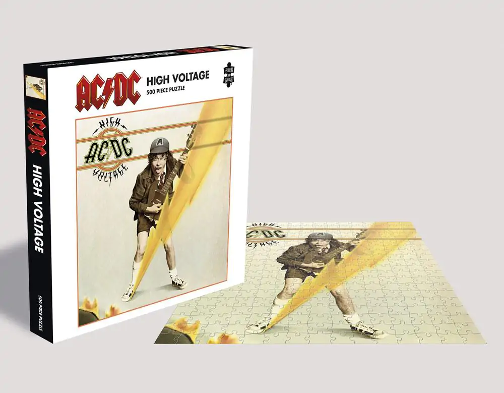 AC/DC Rock Saws Puzzle Jigsaw de înaltă tensiune (500 piese) poza produsului