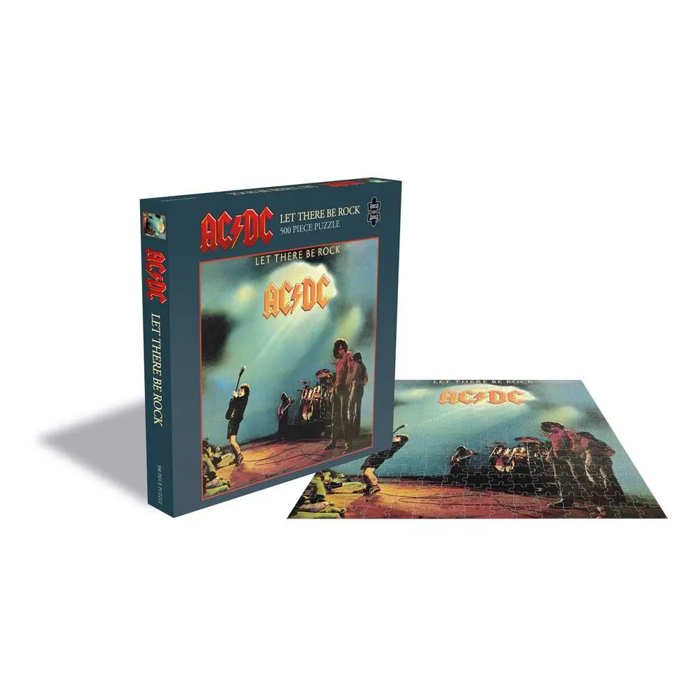 AC/DC Rock Saws Puzzle tip Jigsaw Let There Be Rock (500 piese) poza produsului