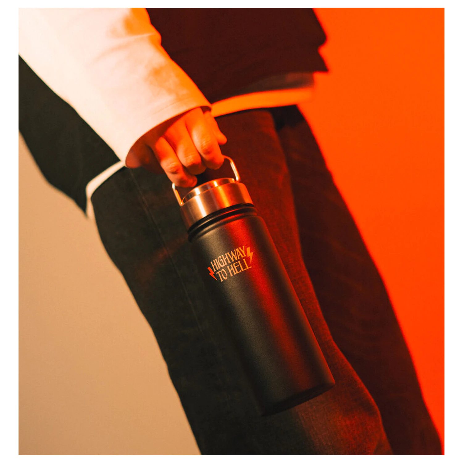 AC/DC Sticla din otel inoxidabil 500ml poza produsului