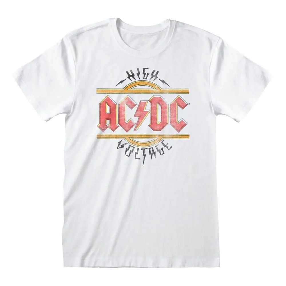AC/DC Vintage High Voltage Tricou poza produsului