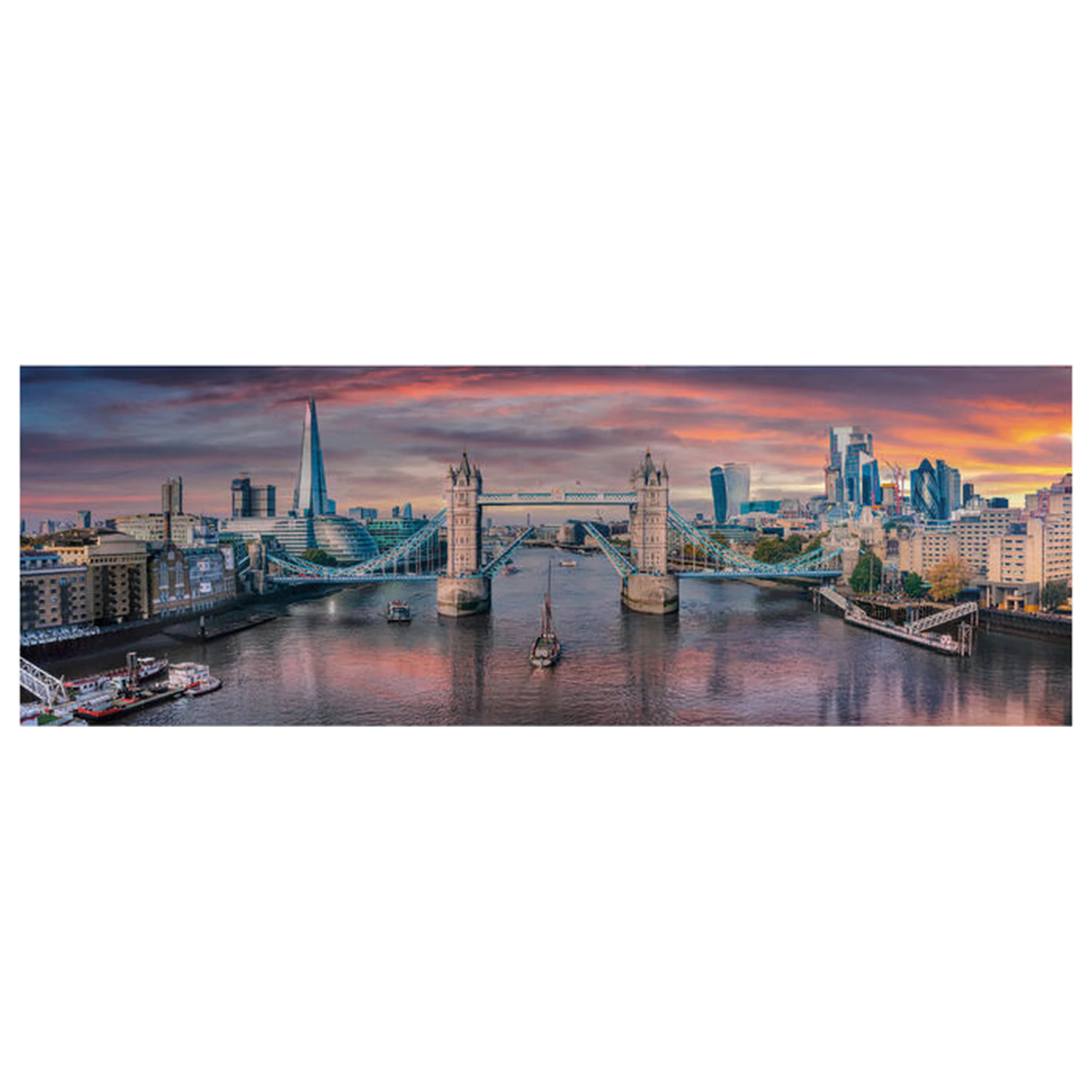 Across the River Thames puzzle 1000 de piese poza produsului