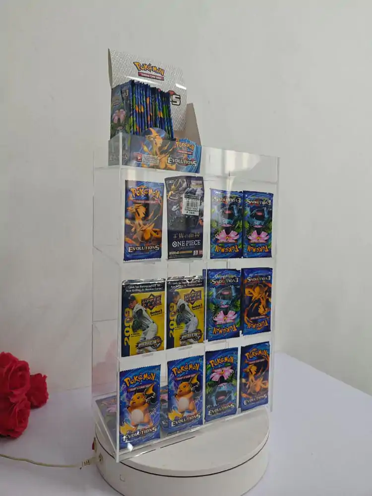 Acryl Display Contor pentru Pachete Booster Trading Card poza produsului