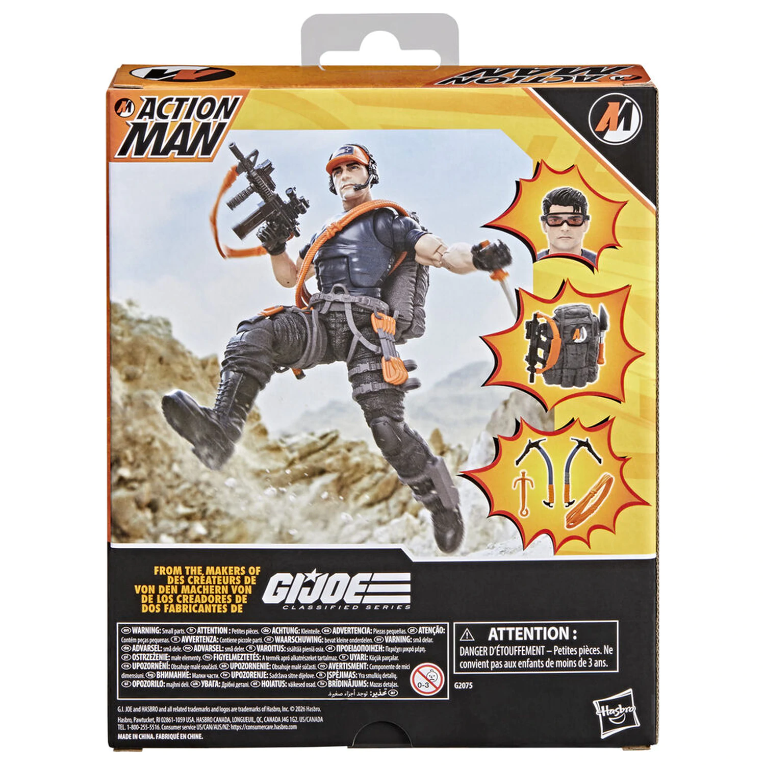 Action Man Classified Series GI Joe Figura 15cm poza produsului