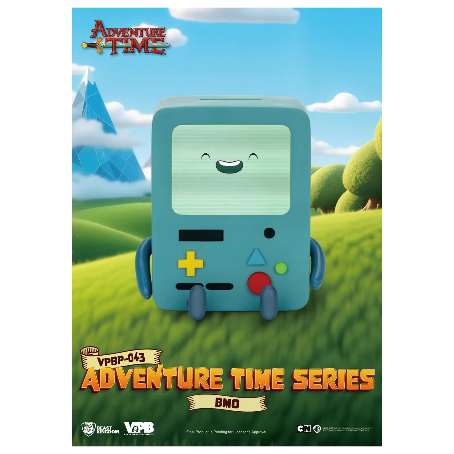 Adventure Time BMO Bank Figura din vinil 9,6 cm poza produsului