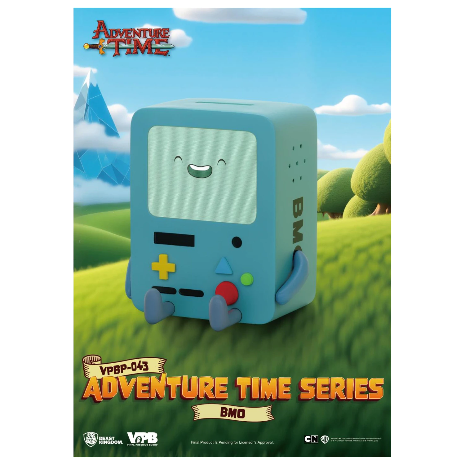 Adventure Time BMO Bank Figura din vinil 9,6 cm poza produsului