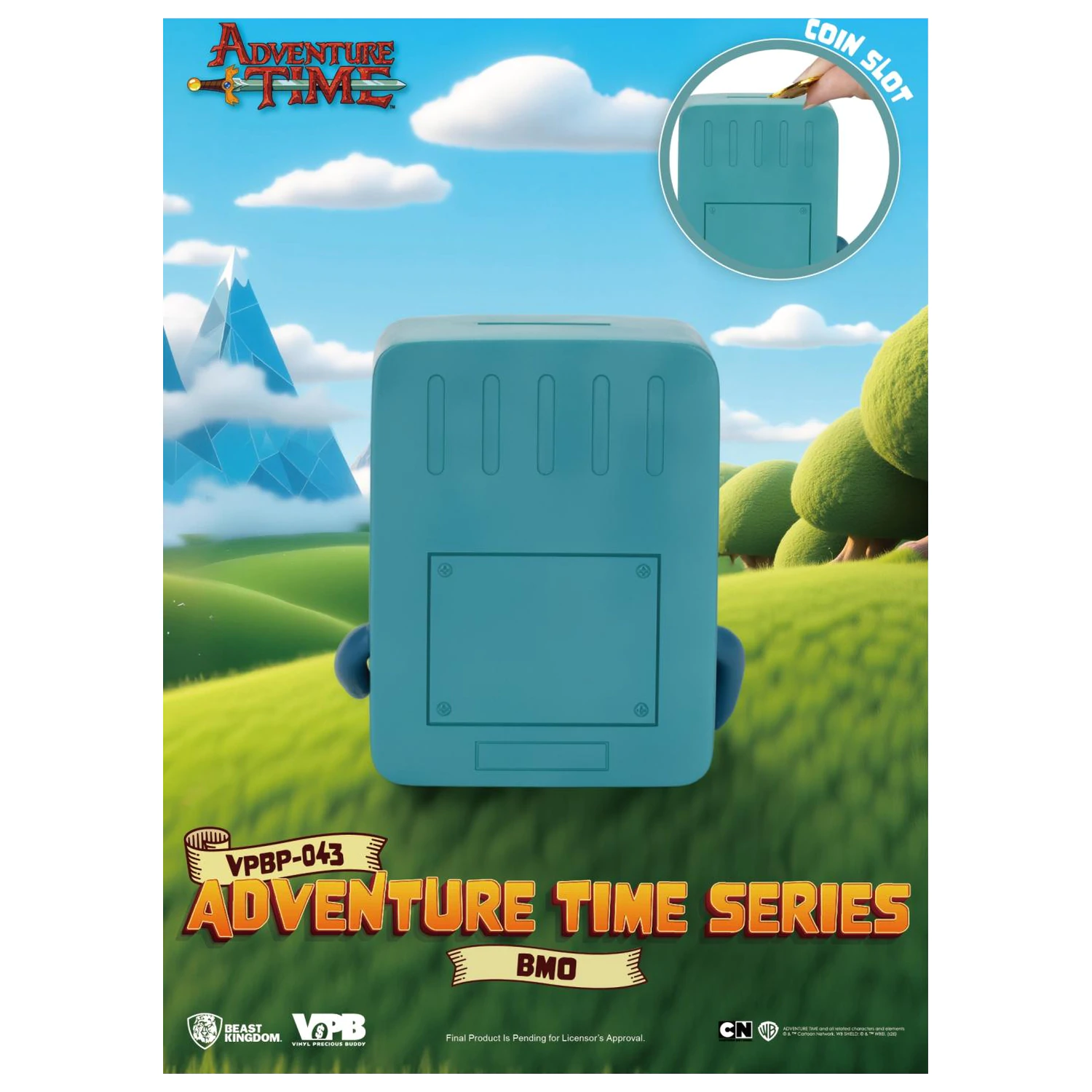 Adventure Time BMO Bank Figura din vinil 9,6 cm poza produsului
