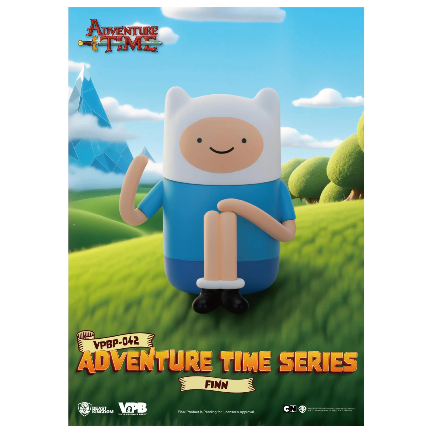 Figurina din vinil pusculita Adventure Time Finn 11.6 cm poza produsului