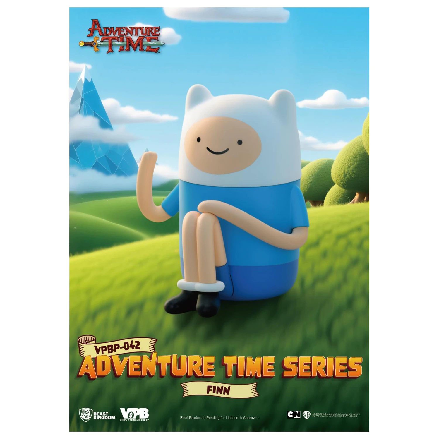 Figurina din vinil pusculita Adventure Time Finn 11.6 cm poza produsului