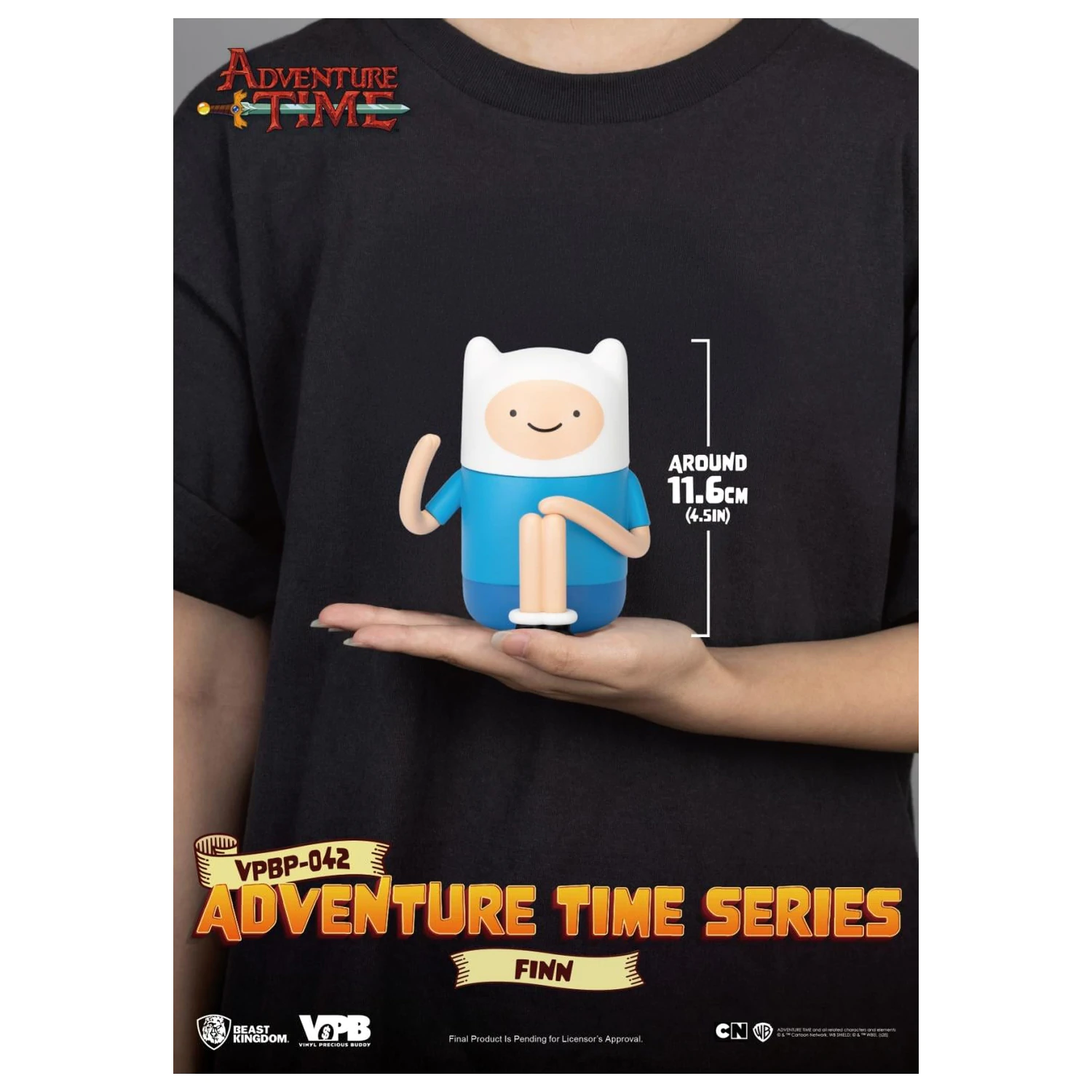 Figurina din vinil pusculita Adventure Time Finn 11.6 cm poza produsului