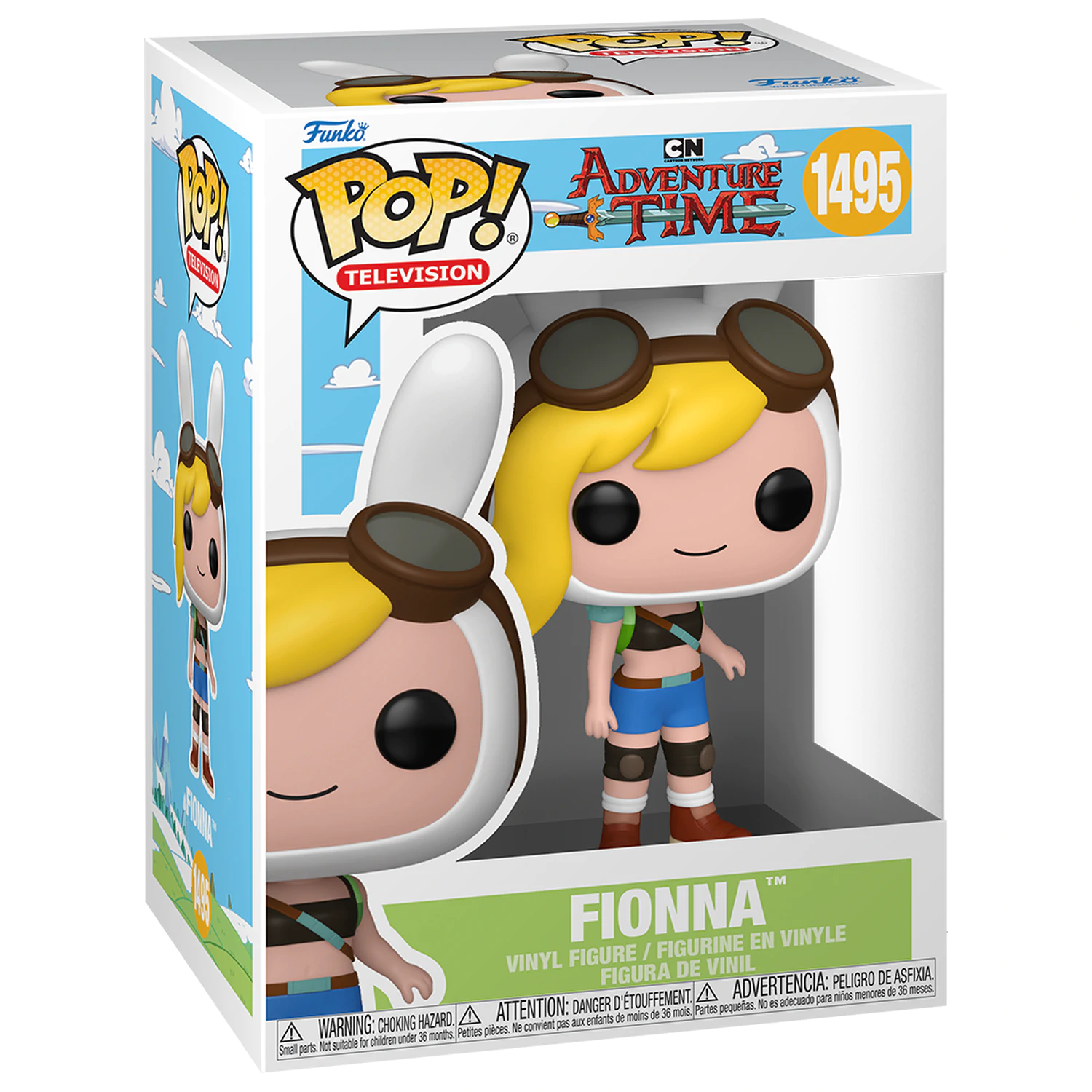 Adventure Time: Fionna and Cake Funko POP! Movies Figurină de vinil Fionna 9 cm poza produsului