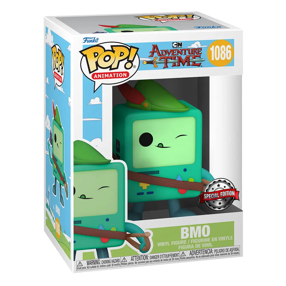 Adventure Time POP! Figurina Vinyl BMO w/Bow 9 cm poza produsului