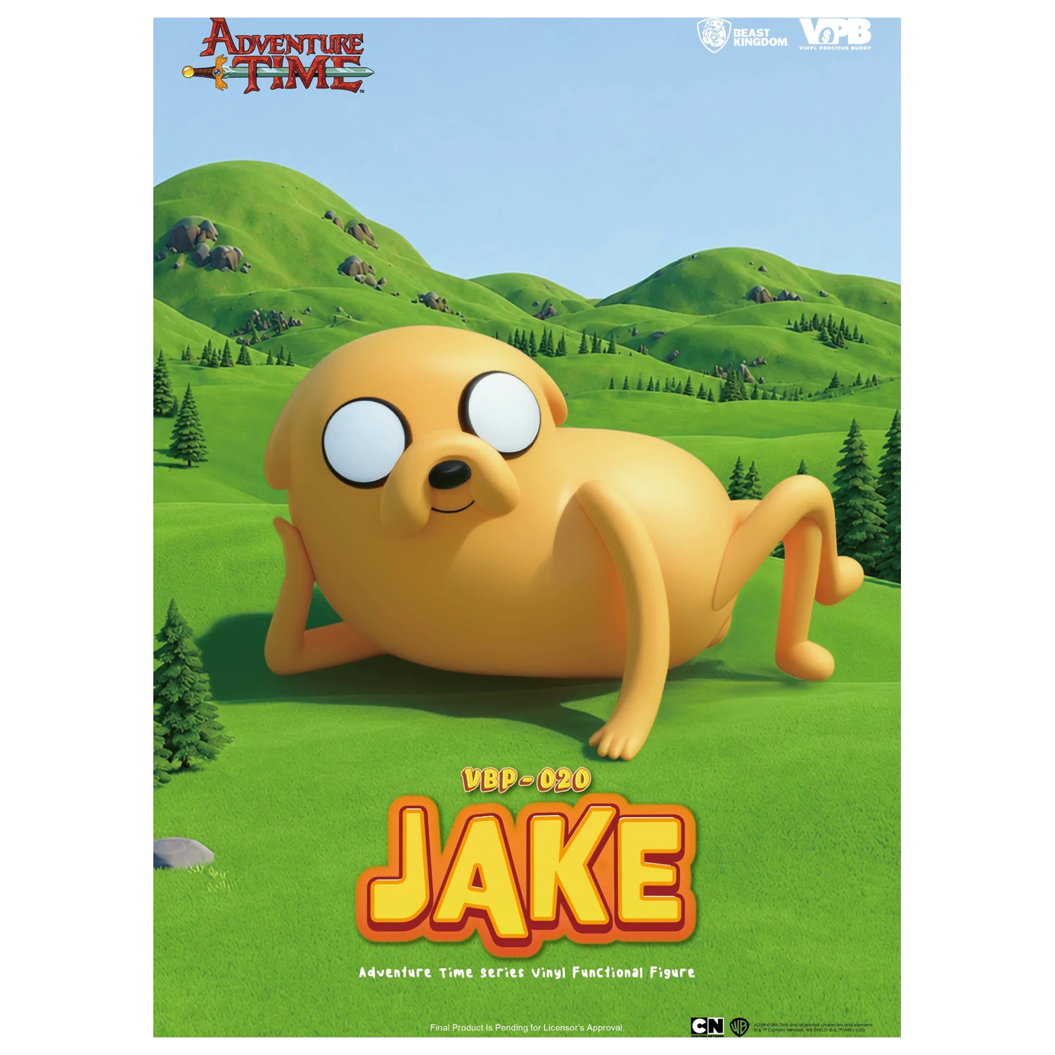 Adventure Time Jake Piggy Bank 21cm pusculita poza produsului