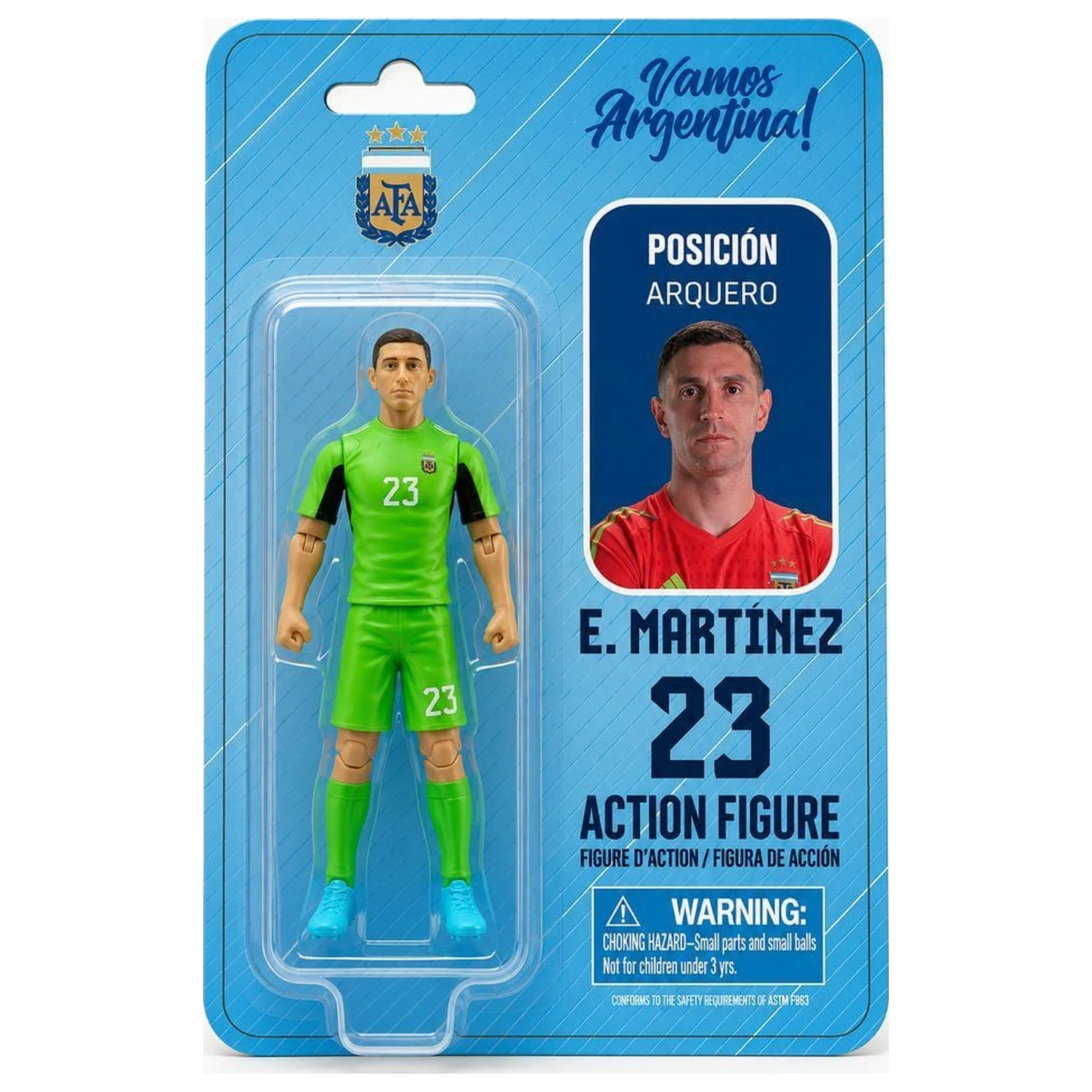 Figurina de actiune AFA Emiliano Martinez 10cm poza produsului
