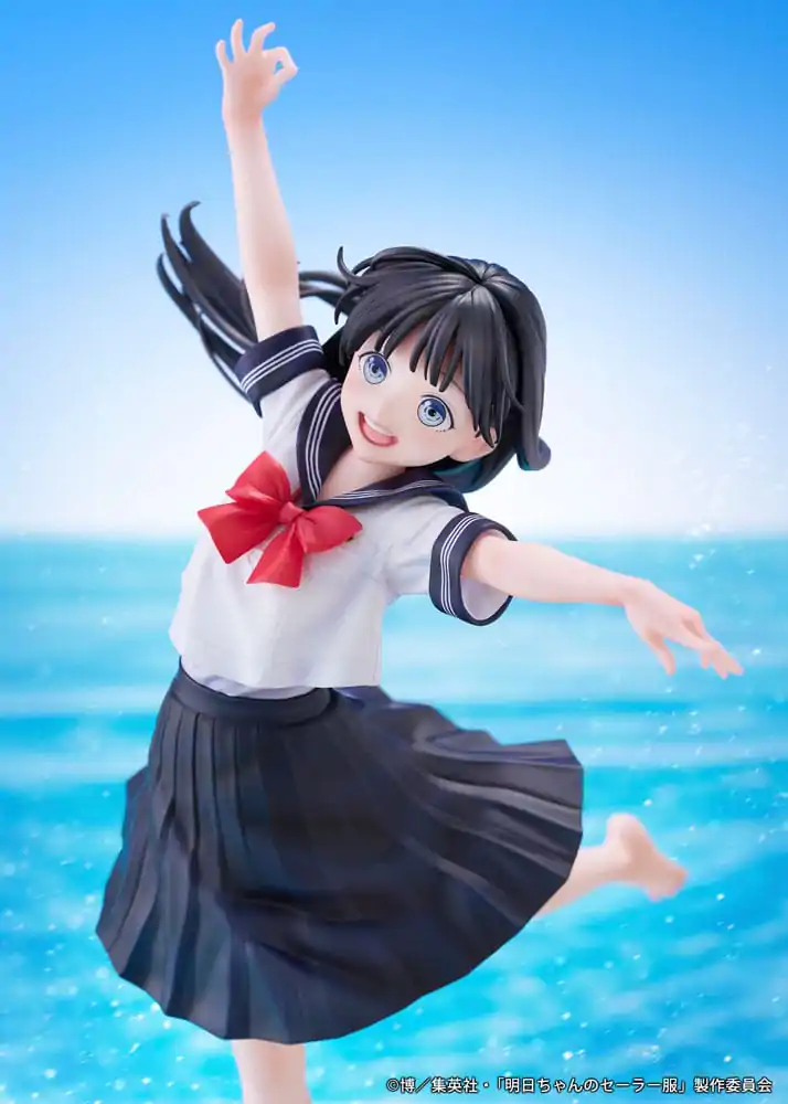 Akebi's Sailor Uniform Statuie 1/7 Komichi Akebi Uniformă de vară Ver. 26 cm poza produsului