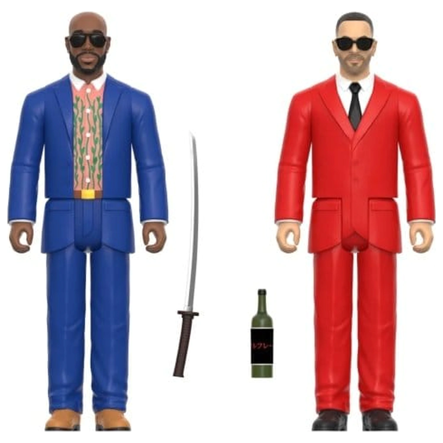Alfredo ReAction Action Figures pachet 2 Wave 01 Freddie Gibbs and The Alchemist 10 cm poza produsului