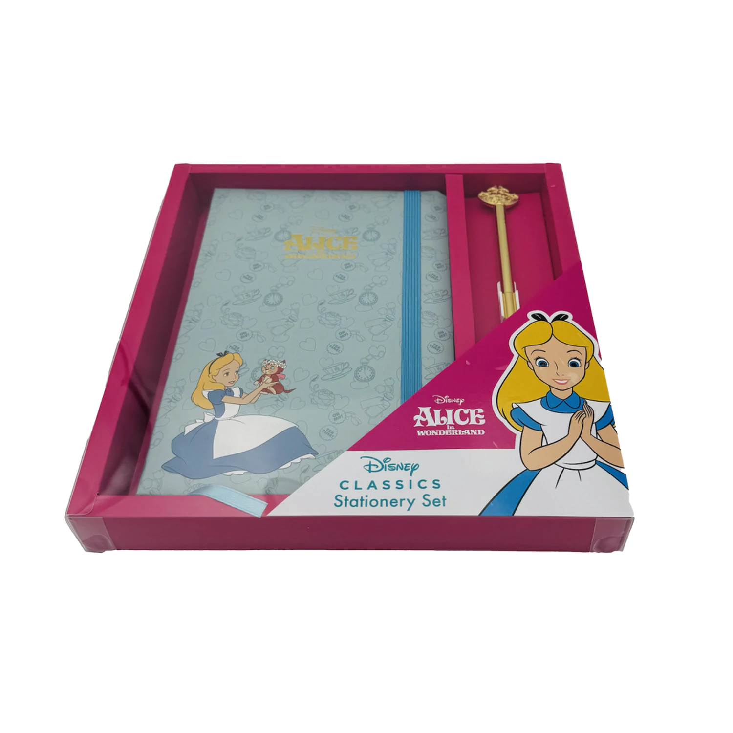 Alice in Wonderland Premium Pack Caiet A5 + Pix poza produsului