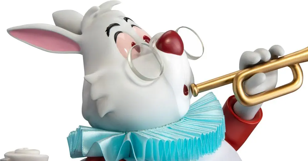 Statuie meșteșugită Alice în Țara Minunilor Iepurele Alb 36 cm poza produsului
