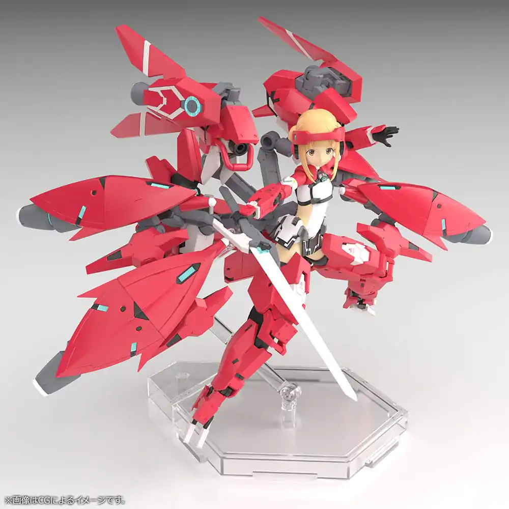 Alice Gear Aegis Expansion Megami Device Kit Model din plastic Nodoka Takahata Shimon 20 cm poza produsului