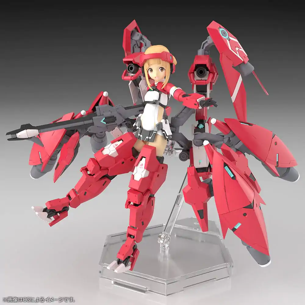 Alice Gear Aegis Expansion Megami Device Kit Model din plastic Nodoka Takahata Shimon 20 cm poza produsului