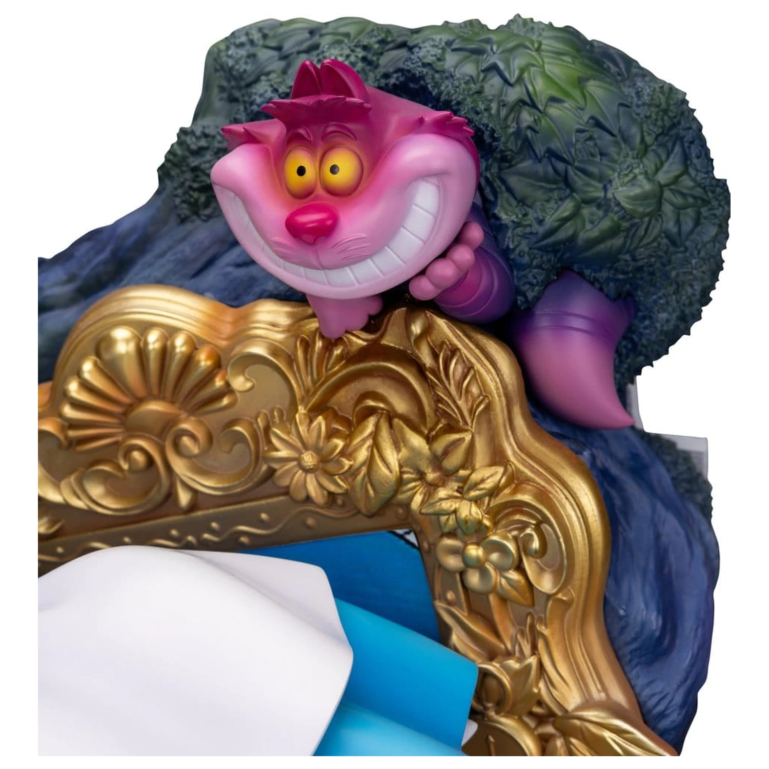 Alice in Wonderland Master Craft Statuie Alice & The Cheshire Cat 40 cm poza produsului