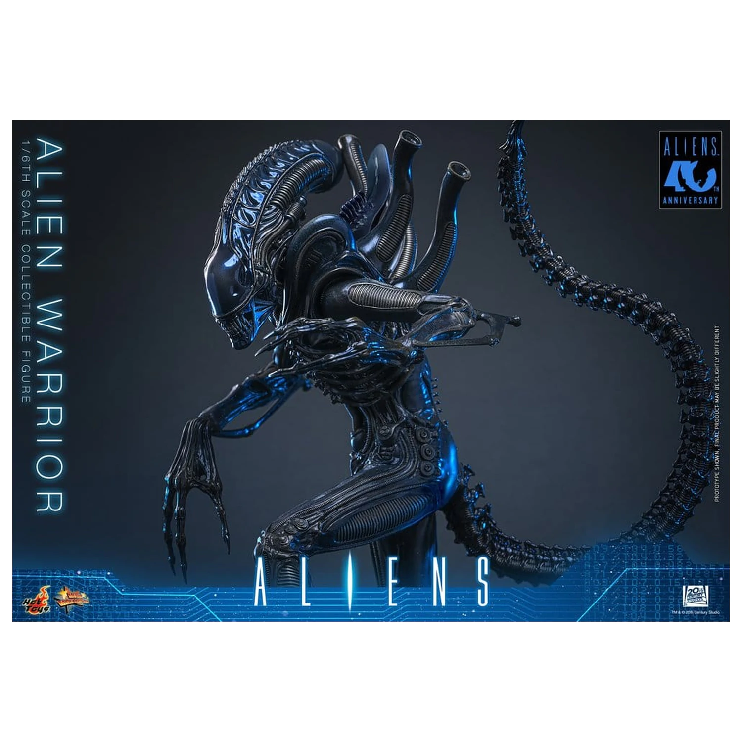 Alien Movie Masterpiece Figura de actiune 1/6 Alien Warrior 39 cm poza produsului